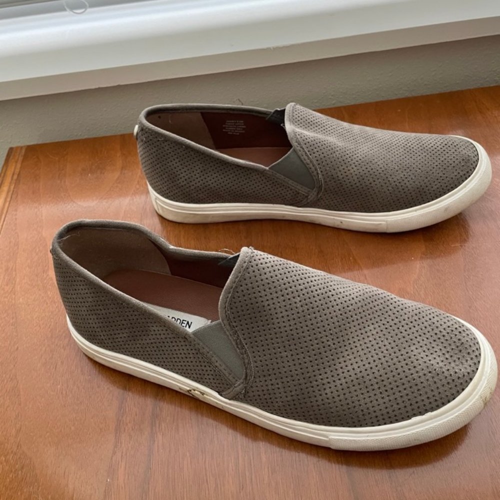 Steve Madden - Dark Gray Side-on Shoes - Women's 9.5